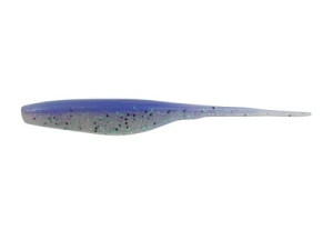 Bass Assassin 5" Saltwater Shad Albino Ghost 8szt