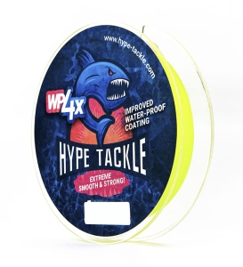 Plecionka Hype Tackle 4X Fluo Yellow 0,18mm, 14,8kg 135m