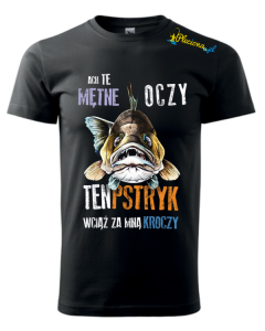 Koszulka Pleciona.pl Ten Pstryk - czarna