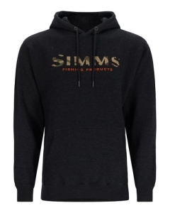 Bluza Simms Logo Hoody Charcoal Heather S