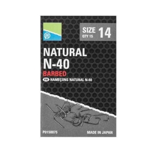 Haczyki Preston Natural N-40 #18