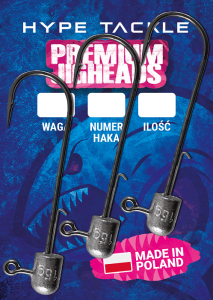 Hype Tackle Premium Bullet Jigheads 12/0 25g 3szt.