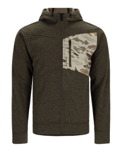 Bluza Simms Cx Hoody Full Zip Dark Stone/Ghost L