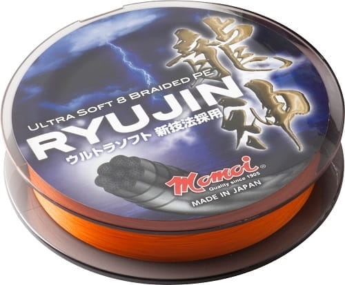 Plecionka MOMOI Ryujin 300 m 0.12 mm 10kg Pomarańc.jpg