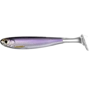 LiveTarget SlowRoll Shiner SilverPurpl 7.5cm 4szt