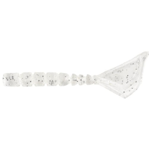 MUSTAD Aji Worm Hila-Hila Clear Silver Glitter 4.3 cm 12 szt.