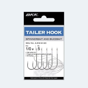 Haczyki BKK Trailer Hook rozmiar 1/0, op. 5szt