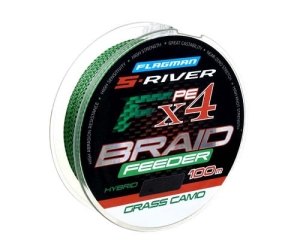 Plecionka Flagman S-River Feeder X4 100m 0.16mm