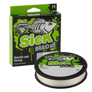 Berkley X8 Sick Braid 0,08mm 150m 6kg White