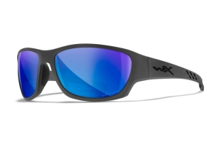 Wiley X CLIMB Capt. Blue Mirror Matte Grey Frame