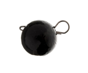 Czeburaszka Flagman Ear Ball Jig Black 5,0g (5pcs)