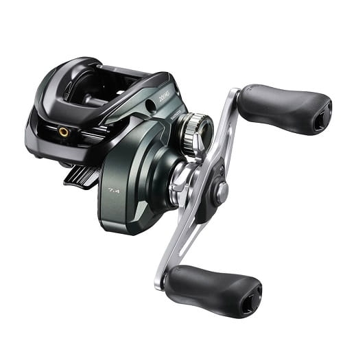 Multiplikator Shimano Curado M 201 HG Lewa Reka.jpg