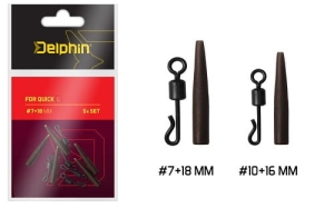 Delphin FDR Quick L/ Set 5szt #7+18mm