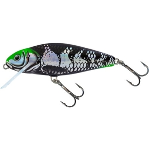 SALMO PERCH 8cm 12g Floating HOLO DARK GREEN HEAD