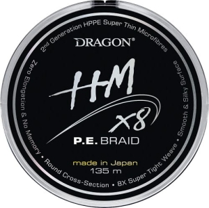 Plecionka Dragon HM8X 0,06mm 5,5kg 135m LGrey