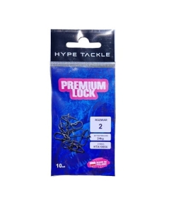 Hype Tackle Agrafka wędkarska Dual-Lock #2 24kg 10szt