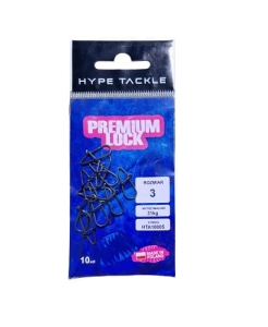 Hype Tackle Agrafka wędkarska Dual-Lock #3 31kg 10szt