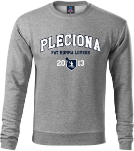 Bluza Pleciona.pl UNIVERSITY FML Szara