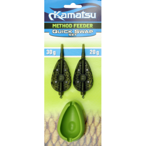 Kamatsu Method Feeder Quick Swa 20g+30g+Foremka