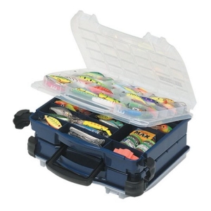 Skrzynia PLANO DBL COVER 2 SIDED BLUE / CLEAR