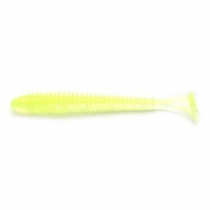 KEITECH SWING IMPACT 2,5" Chartreuse Shad 10szt