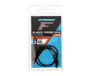 Flagman Elastic Twisted Feeder Rigs Hard 15cm