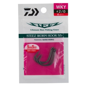 Haczyki Daiwa Steez Worm Hook SS WKY #1