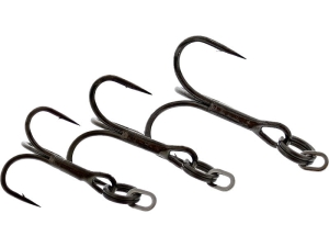 Kotwice Rigged Seatrout Treble Hooks #6 5szt Black