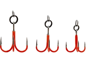 Kotwice Rigged Seatrout Treble Hooks #6 4szt UV Or
