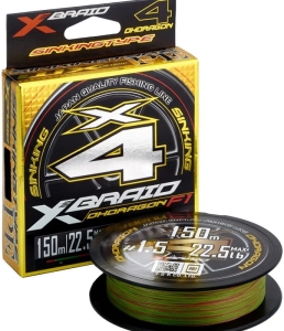 YGK X-Braid Ohdragon X4 ss1.40 150m #0.8 13lb/5.9k