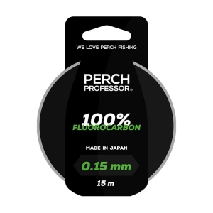 Fluorocarbon Perch Professor 0,15mm 3,3lb 1,5kg 15