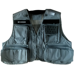 Kamizelka wędkarska Robinson 004 - XL - szara