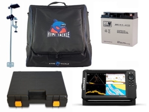 Echosonda Lowrance Eagle Eye Live ROW 9" ZESTAW Cover Black