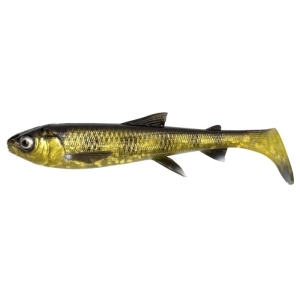 SG 3D Whitefish Shad 12cm 14g Black Gold Glitter 3