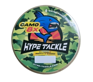 Plecionka Hype Tackle WP8 Camo Green 0,25mm, 22kg 300m