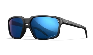 Wiley X Sierra Capt Pol Blue Mirror Grey Matte Bla