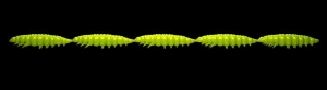 Libra Lures Larva Multi 027 Apple Green Chee 25szt