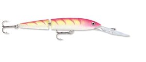 RAPALA Jointed Deep Husky Jerk 12cm Pink Tiger UV