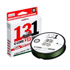 Sufix 131 G-Core 13x 0,148mm 8,1kg L-VGreen 135m