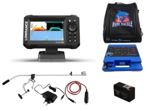 Echosonda Lowrance Eagle 5 Splitshot HD ZESTAW Cover Black