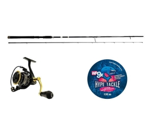 Zestaw Spinn SG MPP2 274cm 10-30g Pleciona X Anniversary + DAM QUICK 7 3000 Pleciona X Anniversary + Plecionka WP9 0.14mm