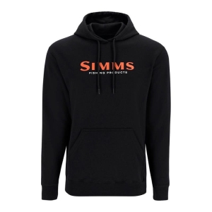 Bluza Simms Logo Hoody Black XL