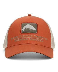 Czapka Simms Double Haul Icon Trucker Simms Orange