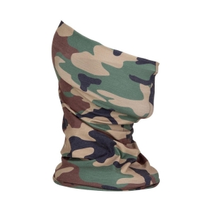 Komin Simms Neck Gaiter Woodland Camo