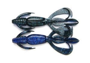 KEITECH 4,4" Crazy Flapper 413T Black Blue 6szt