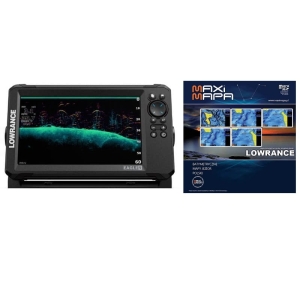 Zestaw LOWRANCE Eagle 9 + Maximapa Północ