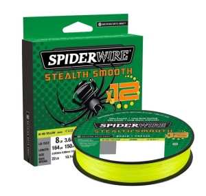 Stealth Smooth 12 150m 0.33mm 38kg Hi-Vis Yellow
