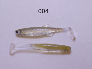 Mr. Bleak Uklejka Real Fish Clear Olive K004 5cm 6szt