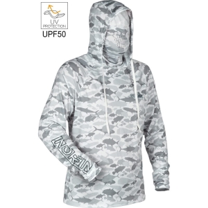 Koszulka Norfin Sun Pro Barracuda Hoodie UV M