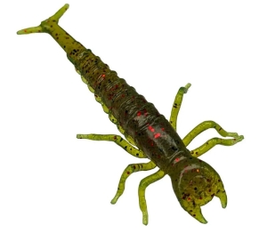 FishUP Diving Bug 2" #019 Motor Oil/Red  8szt